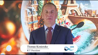 2024 New Year message from ICF president Thomas Konietzko