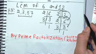 LCM of 6 and 12 In Hindi | Basic Mathematics By Surendra Khilery | Maths | Questions Solutions |