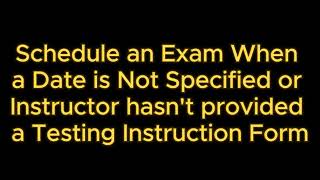 How do I schedule my exam in AIM?
