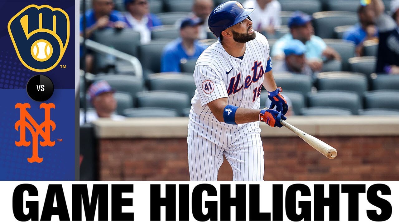 Brewers Vs. Mets Game 1 Highlights (7/7/21) | MLB Highlights - YouTube