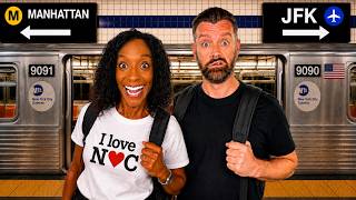 Brits Try Surviving The NYC Subway From JFK Airport To Manhattan