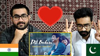 Dil Bechara | Official Trailer | Sushant Singh Rajput | Sanjana Sanghi | Pakistani Reaction