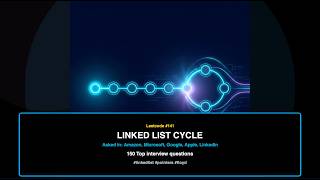 LeetCode 141: Linked List Cycle in less than 5 minute | Fast & Slow Pointer (Floyd’s Algorithm)