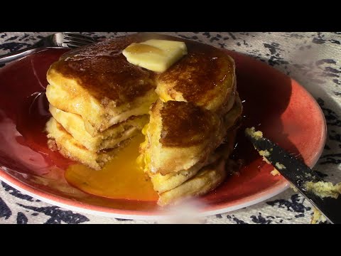 My Mom's Jiffy Corn Muffin Mix Pancakes