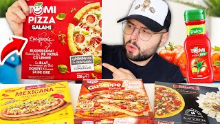 Am cumparat CELE MAI CIUDATE PIZZA CONGELATE din Romania...