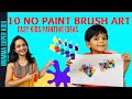 10 EASY, FUN & CREATIVE NO PAINT BRUSH PAINTING IDEAS FOR KIDS @mummasuperkids