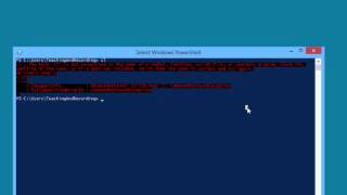 PowerShell to CL Connection