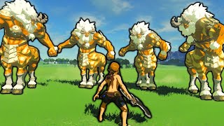 Modding Breath of the Wild so that every enemy is a lynel