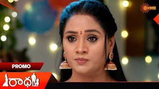 Radha- Promo | 10 Jan 2025  | Telugu Serial | Gemini TV