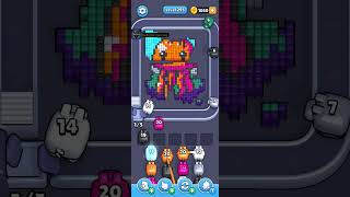 Pixel Flow Level 293. Walkthrough Gameplay