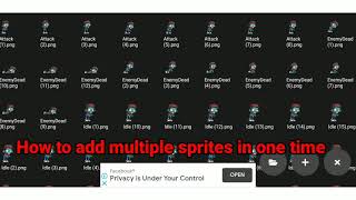 How to add multiple sprites in one time in max2d. Max2d tutorial.
