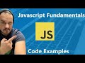 JavaScript Fundamentals Code Examples #6 1