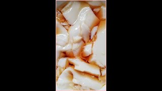 豆腐花好吃，做法又简单！ Douhua: Sweet Tofu Pudding Dessert #shorts