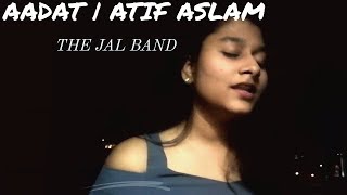 Aadat | Atif Aslam | The Jal Band |Female Cover by Priya Laddha | Acoustic Deep Blue version