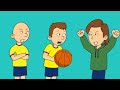 (REUPLOAD) Caillou Makes The Basketball Goal/Grounded (Boris Gets Grounded)