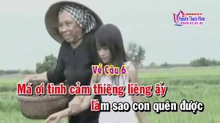 Karaoke vọng cổ MÁ ƠI - ĐÀO