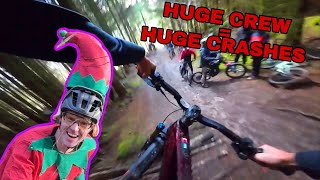 THE WILDEST GROUP RIDE EVER?? *ABSOLUTE CARNAGE*