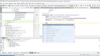 JSONArray parse