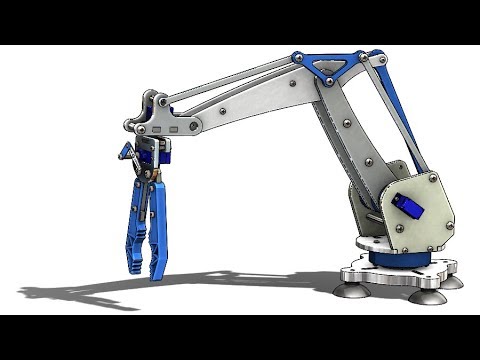 Solidworks Tutorial 310 Robotic Arm Layout Design Mate Controller