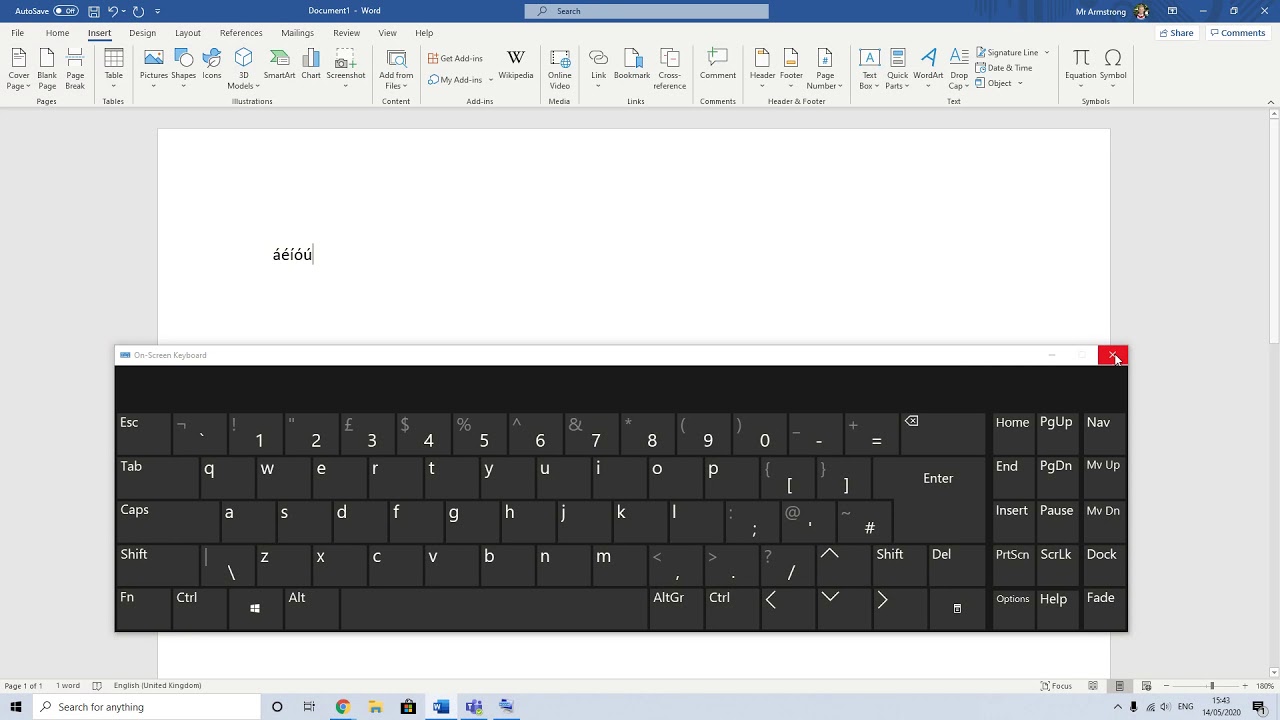 How To Type Accented Letters In Windows 10 At Reta Overlock Blog