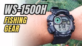 Casio WS-1500 Review: An almost perfect fishing gear watch ?