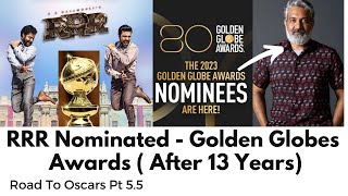 RRR Nominated For Golden Globes | RRR 2023 Golden Globes Nominations  Golden Globes 2023 Nominations