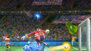 Football-Team Shadow vs Team Sliver(CPU) Mario and Sonic at The Rio 2016 Olympic Games