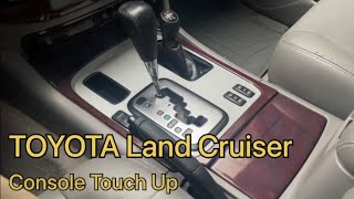 How to Remove and Refurbish Console 100 Series Land Cruiser