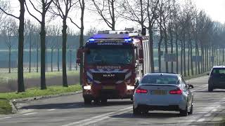 Brandweer Geldermalsen(GWT): TS 08-6231 Prio 1 Grotewei Tiel Br Industrie (Grote BR)