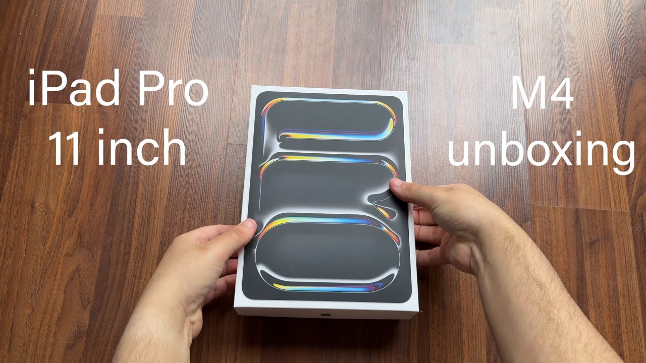 M4 Ipad Pro Unboxing Youtube