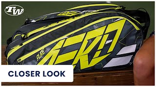 Take a closer look at the 2022 Babolat Pure Aero 12 Pack Tennis Bag 🔥