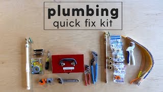 Plumbing Emergency Kit - Everyone should have these 14 items handy!