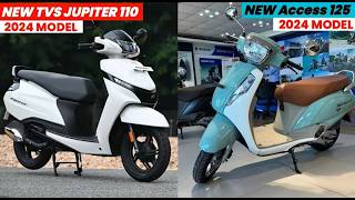 Tvs Jupiter 110 vs Suzuki Access 125 2024 model|Price & Mileage|New Jupiter 125 Vs Access 125 Tamil