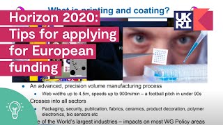 Horizon 2020: Tips for applying for European funding