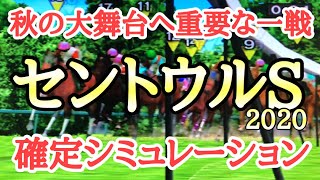 2020 セントウルステークス シミュレーション（枠順確定後)～人気馬は中枠～外枠に集中！波乱の結末も！？～