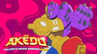 Mutant Boxer \u0026 MORE! | AKEDO: Ultimate Arcade Warriors | Cartoons for Kids | WildBrain Superheroes