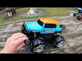 Ruko 1601AMP Amphibious RC Cars 1:10 Scale Large Monster Truck for Boys, 4WD Off Road Vehicle