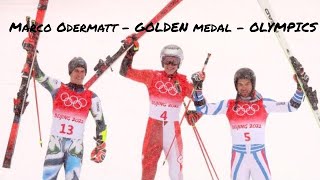 Marco Odermatt - WINNING RUN - Giant slalom olympics