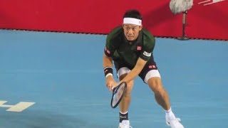 錦織圭　世界１９位にフルセットで逆転勝ち　「自信になる特別な勝利。チャンスあると思っていた」　香港オープン