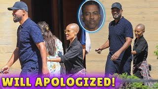 I'M SORRY! Will Smith And Jada Pinkett Smith were Together after Apologizing to Chris Rock