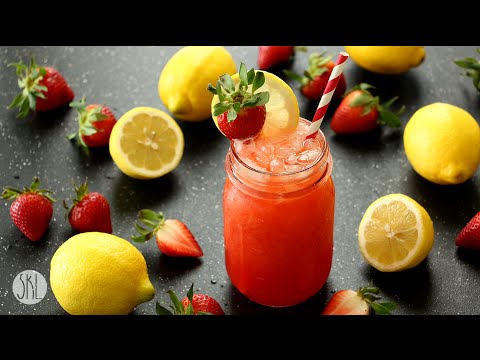 1 Minute Recipe | Strawberry Lemonade 1 Minute Recipe | Strawberry Lemonade