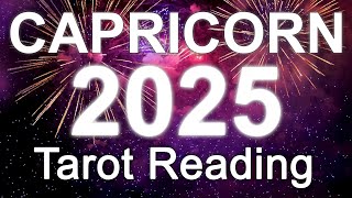 CAPRICORN 2025 YEARLY TAROT READING 