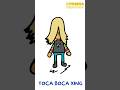 How to Draw Toca Boca Xing Easy Tutorial #shorts#howtodraw#tocaboca#games