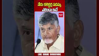 నేడు కలెక్టర్ల సదస్సు..ఎజెండా ఇదే Chandrababu Conference with District Collectors| Focus News Telugu