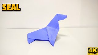 Origami Seal | Origami tutorial | Paper craft