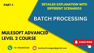 08 🔥 MuleSoft Advanced Course - Master Batch Processing with Hands-On Demos! 🚀
