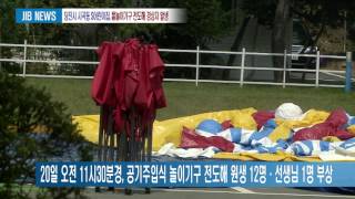 0721 당진시 시곡동 S어린이집, 물놀이기구 전도해 경상자 발생