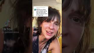 The fact Gabbie doesnt mind people are assuming she did it for her album is kinda sus.. #gabbiehanna