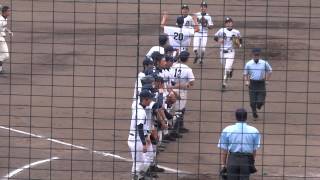 2014/7/26　島田商vs沼津商　静岡4回戦 島田商勝利の瞬間