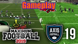 Maximum vs Axis Football 2019: Gameplay Breakdown (2/2)